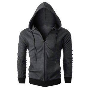 Nouvelle Arrivée Vente Chaude Hommes Sweat à Capuche Personnalisé Logo Conception Noir Plaine Sweat à Capuche Surdimensionné pour Homme - Product Image 2