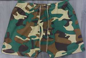 WOK Slim Fit 100% algodón malla manga corta Camiseta pantalones cortos de secado rápido transpirable camuflaje para verano entrenamiento al aire libre cuello redondo - Product Image 3