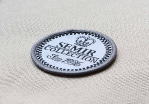 โลโก้บริษัทเบียร์ รถไฟไอน้ำ ตัวอักษรภาษาอังกฤษ สีตามสั่ง ป้ายทอสี่เหลี่ยม เป็นมิตรกับสิ่งแวดล้อม บริการ OEM ติดเย็บได้ ขั้นต่ำ 50 ชิ้น - Product Image 5