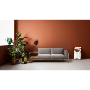 Zenit Chesterfield Sofa with Attached End Table Convertible <b>Square</b> Shape Tufted and Washable for Home Living Rooms - Product Image 3
