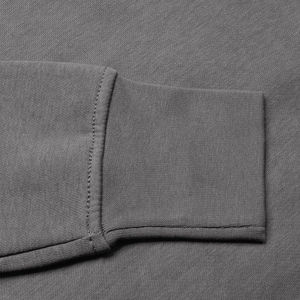 Couleur unie col rond sweat coupe ample décontracté hiver Collection pour automne printemps brodé Technique nouveaux sweats - Product Image 4