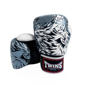 High Quality Twins Boxing Gloves for Kick Boxing & Muay Thai Professional Training Gloves Genuine Cowhide <b>Leather</b> for Adults - Product Image 6