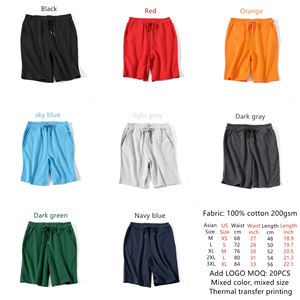 Men Custom Pants Cotton Wholesale Mens Drawstring <b>Jogger</b> Bulk Logo <b>Short</b> Fleece Sweat <b>Shorts</b> - Product Image 2