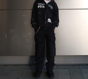 Custom Heavyweight French Terry <b>Pearl</b> Hoodie For Men Regular Fit Hip Hop Streetwear Zipper Up Hoodie With Embroidery Rhinestones - Product Image 2