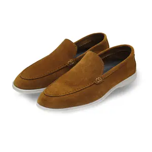 Hot Selling Loafers For Men Brown Colour Sold In Sets Of 5 Pairs Reliable Supplier Men's Shoes