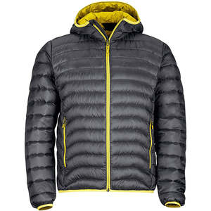 Veste matelassée en toile à capuche pour homme de marque, design personnalisé, imperméable, coupe-vent, chaude, rembourrée, pour l'hiver - Product Image 1