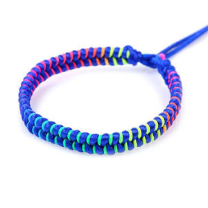 <span class=keywords><strong>Bracelet</strong></span> tressé bouddhiste <span class=keywords><strong>tibétain</strong></span> fait à la main, nœud porte-bonheur, corde, <span class=keywords><strong>bracelet</strong></span> multicolores pour hommes et femmes - Product Image 5