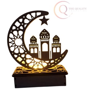 Calendario de Mesa Premium para Ramadán con Ilustraciones de Mezquitas |   Artículo Decorativo de Metal Resistente para la Temporada Festiva - Product Image 3