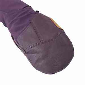 Gants de ski en cuir classiques à 3 doigts Mitaines d'hiver pour le ski et le snowboard Vêtements de motoneige Mitaines - Product Image 4