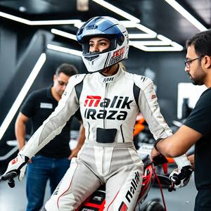 Combinaisons en cuir d'équitation de marque privée-Protection certifiée, panneaux ventilés, détails réfléchissants, cuir résistant à l'abrasion - Product Image 4