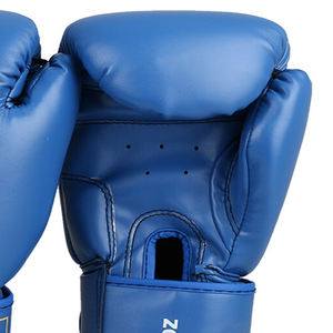 Guantes de boxeo de cuero de 12oz personalizados con estilo para MMA y entrenamiento físico Equipo de kickboxing duradero a la venta - Product Image 5