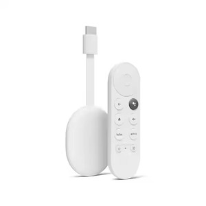 โครมคาร์สต์ใหม่พร้อม Google TV 4K UHD Media streamer-Snow