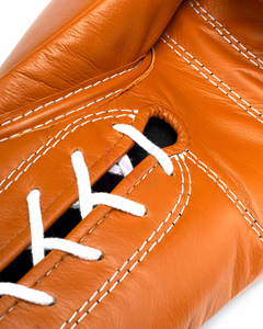 Orange Custom Branding Boxing Gloves Professional <b>Foam</b> <b>Padding</b> Punching Gloves with Breathable Leather Lightweight for Training - Product Image 6