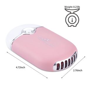USB Rechargeable Mini Fan Quick Dryer Air Blower for Eyelash <b>Extension</b> <b>Nail</b> Drying Pocket Cooling - Product Image 3