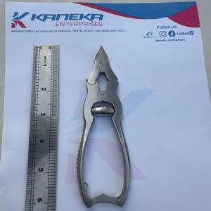 Professionnel de haute qualité Double Action coupe-ongles mycotique lame droite robuste pour la podiatrie incarné orteil coupe des ongles - Product Image 5