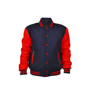 Chaqueta universitaria de invierno ODM para hombre, personalizada, hecha a mano, tela de lona, cuello levantado, precio razonable, nueva condición con etiquetas privadas - Product Image 1