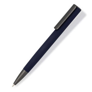 Stylo à bille NM-132 JaguarPen de haute qualité avec grand clip, logo personnalisé, revêtement en caoutchouc, encre bleue/noire, stylo promotionnel pour les entreprises - Product Image 3