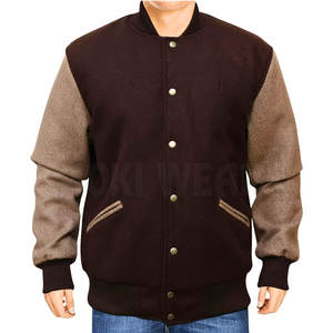 Chaqueta Universitaria Lisa al por Mayor, Chaqueta Universitaria Ligera a Precio Económico - Product Image 1