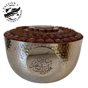Bol à chocolat en métal sûr et de qualité supérieure Bol à bonbons en acier de table Vente à chaud Bol à chocolat Ramadan tendance pour le Moyen-Orient - Product Image 4