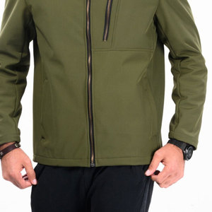 Veste Softshell Personnalisée Confortable Chaude Haute Qualité Hiver 100% Veste Softshell Polyester Pour Hommes - Product Image 6