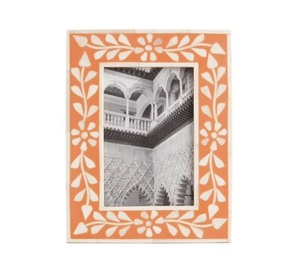 Classic Look Natural White Bone Stripes Handmade Eco-friendly for <b>Photo</b> <b>Frame</b> for Wedding Childhood Memory Store Best Price - Product Image 4