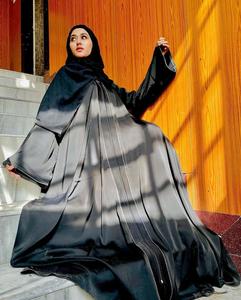 Grand parapluie ethnique modeste décontracté avec chaîne en diamant design-Abaya musulmane faite à la main - Product Image 2