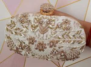 Pochette de mariage brodée de haute qualité pour femmes, 2020, sac de soirée, pochette de mariée - Product Image 4