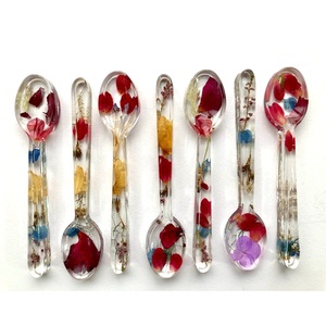 Directement Inde Haute Qualité Fabriqué À La Main En Résine Fourchette Cuillère Ustensiles En Bois Hautement Poli pour Cuisine Servir pour La Maison Hôtel - Product Image 1