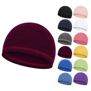 หมวกขี่จักรยานระบายอากาศได้ดีแห้งเร็วพร้อมวัสดุผ้าฝ้าย/ผ้าสแปนเด็กซ์สไตล์สปอร์ตสำหรับการวิ่งกีฬาการใช้มอเตอร์ไซค์ - Product Image 4