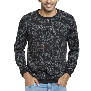 Sudaderas Unisex de invierno de alta calidad, ropa de calle sublimada personalizada, impresión gráfica, transferencia de calor, Sudadera con capucha teñida Lisa para hombres - Product Image 1