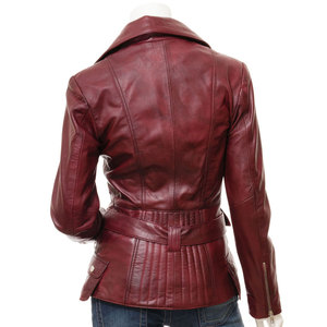 Vente directe usine – Blouson en cuir pour femme, tricoté, respirant, style streetwear tendance, disponible en différentes tailles, en cuir de haute qualité - Product Image 2