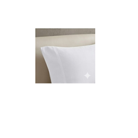 Draps de lit Super King en gros 100% coton pur 300 fils/cm² unis pliés, tissu luxueux, doux, respirant, écologique et durable