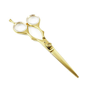 Tijeras de salón de peluquería personalizadas, tijeras elegantes de acero alemán para salón de belleza con tornillo ajustable - Product Image 4