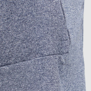 Shorts de survêtement pour homme en toile 100% coton, lavage clair, taille haute, uni, vintage, avec décoration en dentelle, décontracté, streetwear, respirant, élastique - Product Image 5