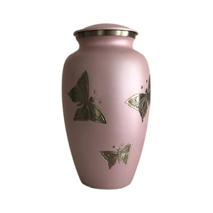 Urna funeraria hecha a mano de alta calidad con tapa roscada segura y resistente estilo moderno para cenizas de adultos de hasta 200 libras de capacidad de 3300ml - Product Image 1