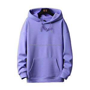 เสื้อฮู้ดดี้คอกลมแบบสวมหัว OEM ผ้าฝ้าย 100% พิมพ์ลายสตรีทแวร์ เสื้อครอปเรียบๆ แบบไม่มีลาย สั่งทำได้สำหรับผู้หญิง - Product Image 3