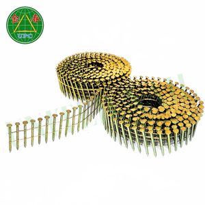 Clavos para paletas de bobina de 15 grados 1-1/4 "x 0.083 14000 piezas para fabricación de paletas Tornillo/Liso/Tipo de vástago de anillo Precios directos de fábrica - Product Image 2