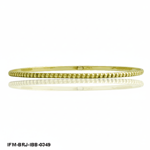 Bracelet en laiton doré artisanal, minimaliste, empilable, texturé, bijoux pour femmes - Product Image 1