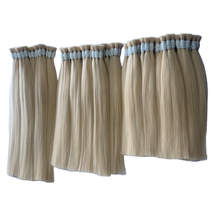 Extensions de cheveux vierges Remy 100% en gros, qualité supérieure, lisses comme des baguettes, mèches de cheveux vietnamiens, double trame machine, toutes couleurs - Product Image 1