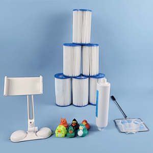 Paquete de Accesorios Divertidos para Bañera Icegalax, Incluye Skimmer para Bañera, Soporte para Teléfono, Filtro de Agua y Surtido de Juguetes para Baño - Product Image 4