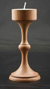 Premium Handmade Wood <b>Candle</b> Stand for Home Decor Table Centerpiece Natural Finish Elegant Design <b>Long</b> <b>Lasting</b> Quality Christmas - Product Image 2