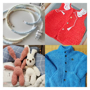 Misoknit hạnh phúc Poodle trẻ sơ sinh đan len đan tay Chunky len nguyên mẫu thử nghiệm vượt qua không có nguy cơ dị ứng sản phẩm tốt thế giới - Product Image 1