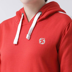 Conjunto Deportivo de Dos Piezas con Capucha para Mujer, para Uso Diario, Correr, Hacer Ejercicio, Suave, Ecológico, Estilo Urbano, Invierno, 100% Algodón Felpa - Product Image 5