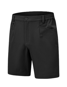 Vente en gros Polyester Spandex léger séchage rapide plaine bas ceinture Shorts avec poches pour hommes affaires Golf expédition DDP - Product Image 5
