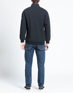 OEM vente en gros de sécurité demi-fermeture éclair sweat à capuche de haute qualité broderie personnalisée unisexe hommes polaire pull uni quart fermeture éclair sweat - Product Image 2