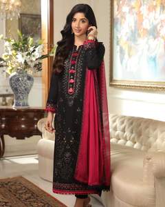 Acheter pakistanaise Salwar Kameez vente en gros magnifique Readymade nouveau Salwar Kameez élégant, dame élégante robe de soirée formelle 2145 - Product Image 2
