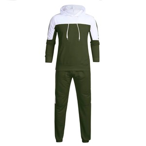 Nueva moda, chándales para correr, conjunto de 2 piezas con hombros caídos para mujer, pantalones para correr, sudadera con pantalones de chándal, sudaderas con capucha en blanco de gran tamaño - Product Image 6