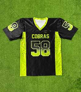 Venta al por mayor Retro American Football Jersey OEM/ODM Throwback Sportswear Factory - Product Image 1