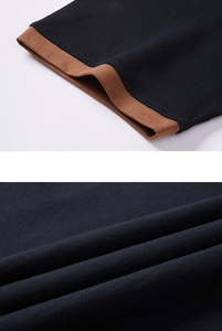 เสื้อยืดคอกลมแขนสั้นระบายอากาศได้ดีสำหรับผู้ชายทรงหลวมโอเวอร์ไซส์180กรัม100% เสื้อผ้าคอตตอนปรับแต่งได้ - Product Image 3