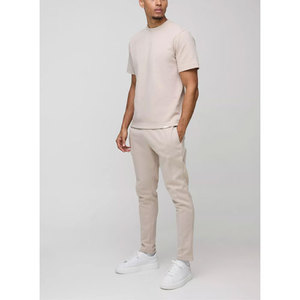 Conjunto de Verano 2026 Personalizado para Hombre, Camiseta y Pantalones Deportivos de Algodón, 100% Algodón, Manga Corta, Venta al Por Mayor - Product Image 1